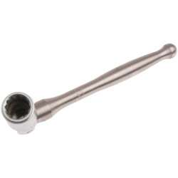 Priory PRI380B716TAG 380B Scaffold Spanner S/Steel Bi-Hex 7/16W Poker Handle