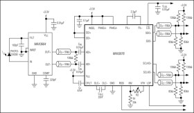 622Mbps, 3.3V Clock-Recovery and Data-Retiming IC with Limiting Amplifier