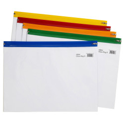 Snopake Zippa-bag A4 Plus 'S' Classic Foolscap Assorted Pack 25