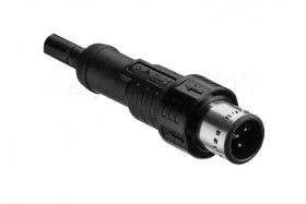 M Series M12 D Code Metal 4A 04 pins Mal