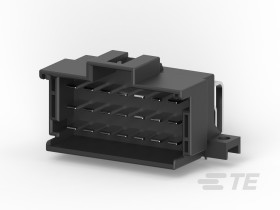 Złącze samochodowe 21-pinowe TE Connectivity 3-rzędowe AMP MCP Lutowane Heder samochodowy