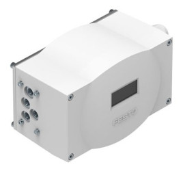 Pneumatyczny czujnik położenia 24V dc Cyfrowy pozycjoner elektropneumatyczny Podwójne działanie Festo LED: Nie IP65