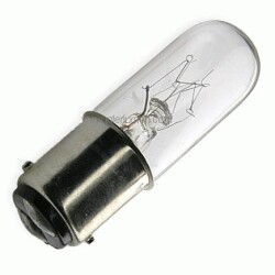 Ba15d 30V 15W klar 16x54 ChRL