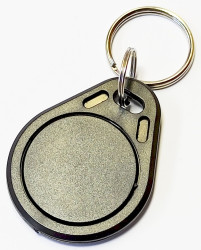Brelok zbliżeniowy RFID EM 4100 - szary