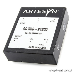 SDW30-24S05 DC-DC 24V to 5V 5A THT ARTESYN