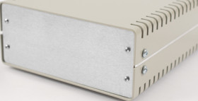 Aluminum enclosure, (L x W x H) 79 x 180 x 262 mm, gray (RAL 7046), IP32, 1402FV