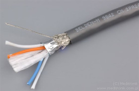 Przewód RS485; 2x2x24AWG; linka, CU ekranowany, LSZH, 305m