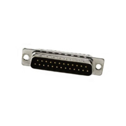 Amphenol L717DB25PST DSub Male Unshrouded Connector 7.5A Straight Screw