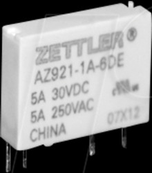 AZ921-1AE-24DEF Power relay, 1x NO, 5 A, 24 V DC