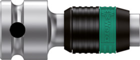 3/8 inch adapter, internal hexagon/square, 1/4 inch, L 44 mm, 05003590001
