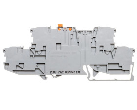 Złączka 2-piętrowa 2,5mm2 rozłączalna szara TOPJOBS 2002-2972 /50szt./