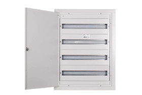 Rozdzielnica modułowa 4x24 podtynkowa z zamkiem RPSM 96 (4X24) Z P-96-4-24-20