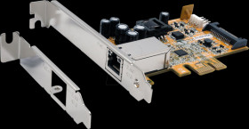 EX-6081PoE Network card, PCI Express, 2.5 Gigabit Ethernet, 1x RJ45