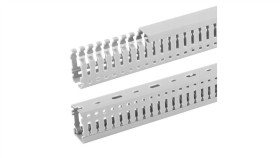 Kanał Grzebieniowy 25X40mm Szary Korytko Kablowe Z Pokrywą Promex / 2 M /