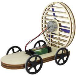 Sol Expert 44495 StormCar Solar Car Product Blue Plastic Eco-Friendly Solar Po