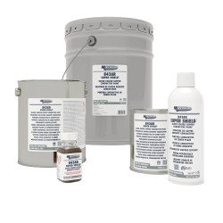 Powłoka konforemna Butelka do: Ekranowanie EMI/RFI Biały MG Chemicals Tworzywo epoksydowe z miedzią posrebrzaną 55 ml