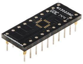 20 QFN 0.5mm to 20 pin DIP 0.3in.adapter