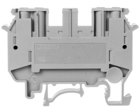 Złączka szynowa 4-przewodowa 2,5 mm2 szara UDK 4 2775016 /50szt./