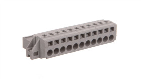 Wtyk Mcs-Midi Classic 11-Biegunowy Szary Raster 5Mm 231-611/019-000 /25Szt./