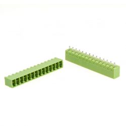 ZŁĄCZE ME040-381-14 PROSTE MĘSKIE ZAMKNIĘTE R-3,81MM 8A 300V RoHS