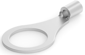Uninsulated ring cable lug, 0.3-1.42 mm², AWG 22 to 16, 9.91 mm, metal, 8-34115-1