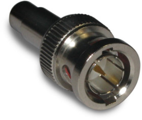 BNC plug 75 Ω, RG-59, Belden 8279, Belden 9209, Belden 88241, crimp connection, straight, 112127