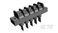 TE Connectivity 5-1437665-4 TE AMP Barrier Style Terminal Blocks, 1 szt.
