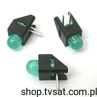 HLMP-4740-010 LED 5mm Green THT HP