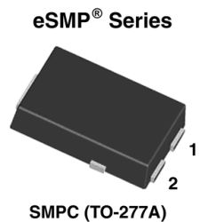 SMPC5.0A thru SMPC36A Surface Mount TRANSZORB&#174; Transient Voltage Suppressors