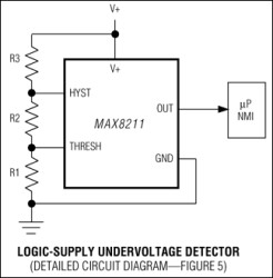 Microprocessor Voltage Monitors with Programmable Voltage Detection