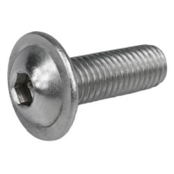Śruba z kołnierzem M4x14 imbus, nierdzewna