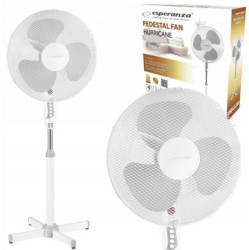 Wentylator stojący Esperanza HURRICANE EHF001WE (kolor biały)
