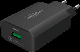 1001-0099 USB Charger, 5 V, 3000 mA, 18 W