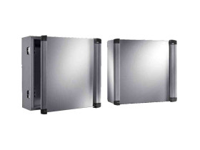 Szafka ścienna rozdzielcza 600 mm 600 mm 210mm Blacha stalowa Rittal RAL 7035