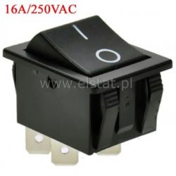 Przeł. kołys. ON-OFF stabilny 4p 250V 16A