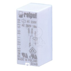 Przekaźnik miniaturowy 2P 16A 230V RM85 Relpol