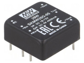 Przetwornica DC/DC 20W 18-75VDC 5VDC Iwyj 0-4000mA SKMW20G-05