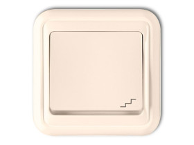 LIZA Wyłącznik schodowy beżowy 1WPT-3 KARLIK