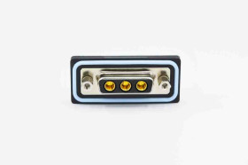 Złącze D-Sub lutowane 15-pinowe Żeński Kątowe Montaż na panelu raster 2.74mm