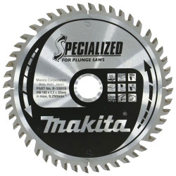 Makita B-33015 B-33015 Specialized for Plunge Saws Blade 165 x 20mm x 48T