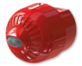 Sygnalizator 17 → 60 V dc Migające Biały Montaż na ścianie LED