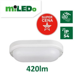 Oprawa kanałowa TOLU C LED 6W-NW-W 420lm 4000K barwa neutralna II kl. 220‑240V IP54 31495