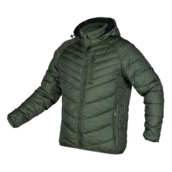 Kurtka MixiMatch, pikowana, puchowa, lekka, oliwkowo-czarna, rozmiar XXXL