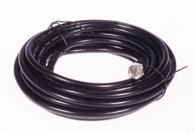 Przewód antenowy satelitarny F 5m czarny LB0072 LIBOX