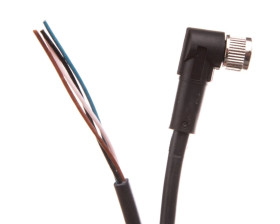 Przewód przyłączeniowy 5m z gniazdem kątowym 4P FIELDBUS M8 S/A AB-C4- 5,0PUR-M8FA 22260312