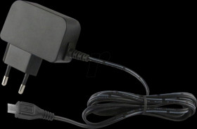 HNP12-MICROUSBL6 USB charger, 5 V, 2.4 A, Micro-USB