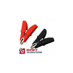 Krokodyl 30A gruby Red/Black Czarny/Czerwony