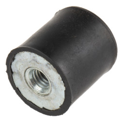 Podstawka antywibracyjna M6 średnica 20mm wysokość całkowita 20mm Nóżka sprężysta żeńska