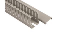 Korytko Grzebieniowe 25X40x2000mm Jasnoszare E134