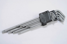 Zestaw kluczy Torx typu L, 10 szt., SAM
